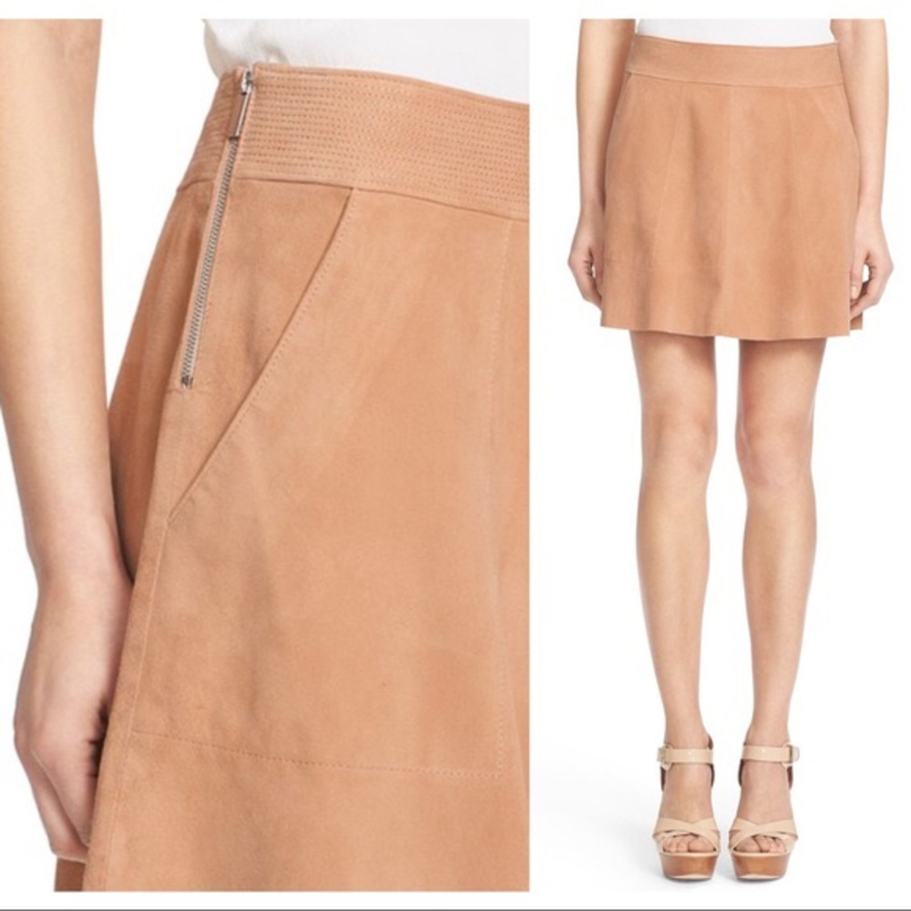 Joie Graton Suede Skirt